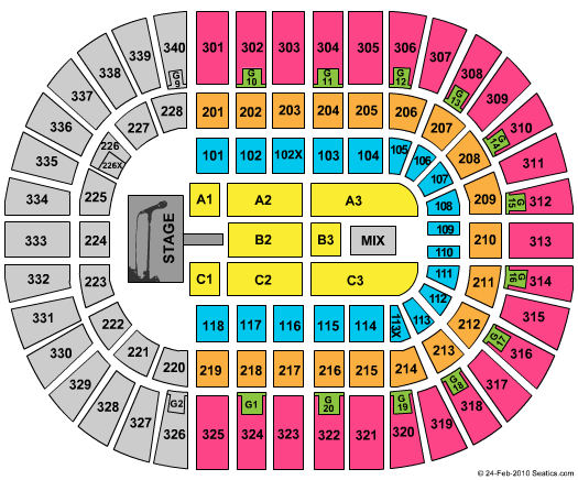 Nassau Coliseum Seating Chart